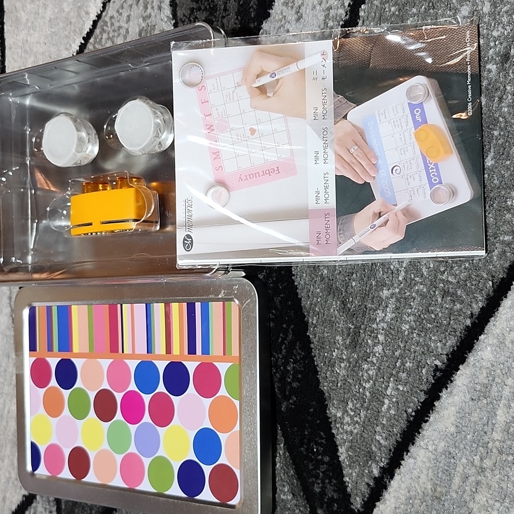 CREATIVE MEMORIES MINI MOMENTS SET SCRAPBOOKING CALENDARS PHOTO ALBUMS